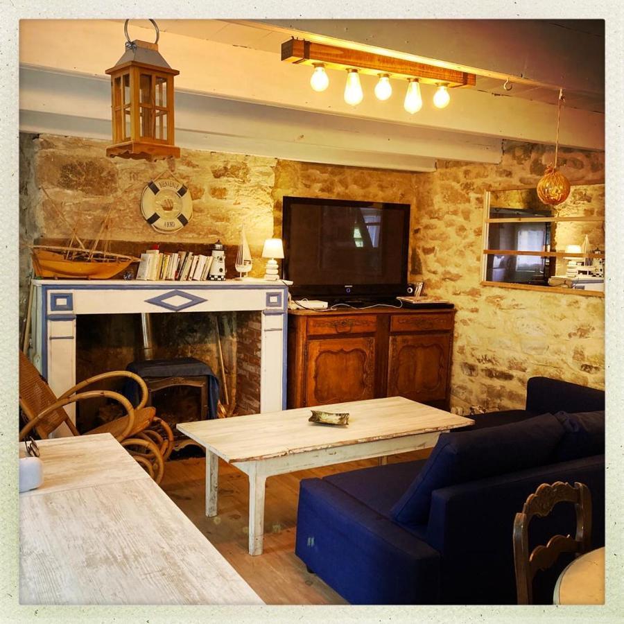 Authentique Maison De Pecheur Au Coeur D'Un Hameau Crozon Exterior foto