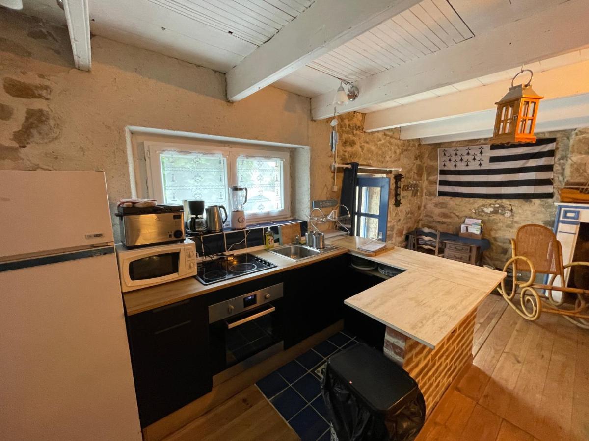 Authentique Maison De Pecheur Au Coeur D'Un Hameau Crozon Exterior foto